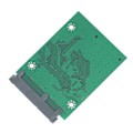 Miniatyrbillede 4 af 5: SD SDHC Secure Digital MMC Hukommelseskort til 7+15P SATA Serial ATA Konverter Adapter Nem Installation