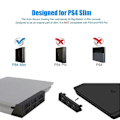 Miniatyrbild 3 av 5: Ps4 Slim Extern USB-fläkt, Automatisk Temperatursensorstyrd Kylare Värmeutvinning För Playstation 4 Slim