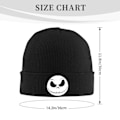 Miniatyrbillede 3 af 5: Mareridt Før Jul Vinter Beanie Hatte Klassisk Strikket Manchet Beanie Cap Daglig Varmt Hyggelig Skull Cap Blød Ski Hat Til Mænd Kvinder SortWWX379