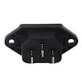 Pikkukuva 2 / 4: IEC 320 C14 -urosähköliitäntä 3-napaiselle PCB-panelille