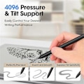 Miniatyrbillede 5 af 5: Magnetisk EMR Digital Stylus Pen med Viskelæder til Remarkable 2 Stylus Alternativ Marker Plus med 5