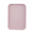 Wheat Straw Kitchen Tray, Rectangular, Nordic Style, for Muffins, Fruit, Snacks, Tea Tray for Home, Office, Restaurant, Pink S (approx. 25x17cm)