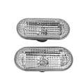 Miniatyrbillede 1 af 5: Bil Sidemarkeringslys Skærmlys Repeater Lampe Indikator til Ford Focus C-Max Fiesta Fusion 13361
