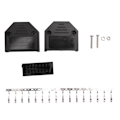 Miniatyrbillede 1 af 5: Universal OBD2 OBD II 16-polet stik Diagnostisk værktøj Adapter OBD stik + Hus + Terminal + skruer