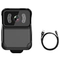Miniatyrbilde 1 av 5: CS02 1080P HD Bærbar Kropps Action Kamera WiFi DV Videokamera Loop Opptak Støtte TF Kort Nattsyn Cam MP4 Video