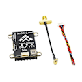 Pikkukuva 1 / 5: 5.8G VTX 2W 64CH FPV-videolähetin PAL NTSC -tuki TBS OSD -parametrien säätö FPV RC Lon -laitteille