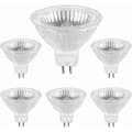 GU5.3 35W 12V Halogenlampa, MR16 Halogen Spotlampa, 6-pack