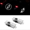 Passer for 2 stk Passer for mini mini cooper velkomstlys projektorlys modifisert led dekorativ