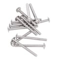 Miniatyrbilde 4 av 5: 50 stk. Flensede Knapphodeskruer A2?70 Rustfritt Stål Knapphoder Socket Caps Bolter Kit M4x50mm