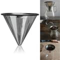 Miniatyrbilde 4 av 5: Permanent Kaffefilter Kaffefilter Permanent Filter Gullfilter Metall Sil Rustfritt Stål