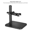 Miniatyrbilde 4 av 5: Justerbart mikroskopstativholder for USB digitalt mikroskop Mini fotfeste bordramme
