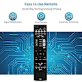 Miniatyrbillede 5 af 5: Erstatningsfjernbetjening RAV574 VDM8690 til Yamaha MusicCast Stereo AV Receiver RX-V4A RX-V4ABL