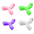 Pikkukuva 1 / 5: 4 KPL Chewies Invisalign-oikomiskojeille, Y-muotoiset Chewies-purulelut oikomiskojeiden istuvuuden parantamiseen