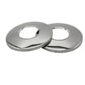 2-pack Poolsteg Rosett, Rostfria Rosettplattor för Poolräcke, Poolräckesöverdrag för Nedgrävd Pool