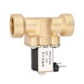 Miniatyrbillede 1 af 4: Solenoidventil G1/2' Hun-Gevinde Normalt Åben Messing Solenoid Elektromagnetisk Ventil (dc12v)