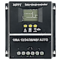 Miniatyrbillede 1 af 5: Pwm 100a 12v 24v 36v 48v Auto Solpanel-laderegulering Sol-Pv Batterilader Med Lcd Mppt