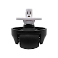 Miniatyrbillede 3 af 5: Støvsuger Forhjulskaster til Xiaomi Roborock S4 S6 S6 PURE S5 MAX S6 MAX V E4 Kasterhjul Dele Tilbehør