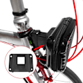 Miniatyrbild 4 av 5: Cykelhållare Block Adapter för Brompton Fällbar Cykelväska Rackhållare Främre Hållare Block Mount Brompton Tillbehör