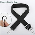 Miniatyrbillede 5 af 5: Justerbar skulderrem til tasker, 3,8 cm bred taskerem DIY-tilbehør til håndtasker, muleposer og crossbody-tasker