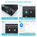 Miniatyrbilde 4 av 5: Trådløst Bluetooth numerisk tastatur, 22-tasters bærbar slank numerisk blokk for bærbar datamaskin, PC, skrivebord