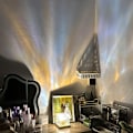 Miniatyrbild 4 av 4: Projektorlampa för sovrum - Sensorljus med 16 färger, projektor nattlampa för sovrum