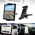 Pikkukuva 1 / 5: Yleismallinen autoteline, säädettävä CD-paikkaan asennettava teline iPad Galaxy Tab -tableteille