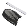Dragkedja Typ Nylon Mesh Cover Chassi Damm Vattentät Nät Skydd för 1/16 E-Summit RC Bil