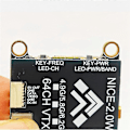 Pikkukuva 3 / 5: 5.8G VTX 2W 64CH FPV-videolähetin PAL NTSC -tuki TBS OSD -parametrien säätö FPV RC Lon -laitteille