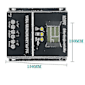 Miniatyrbild 2 av 5: Pwm 100a 12v 24v 36v 48v Automatisk solpanel laddningsregulator sol Pv batteriladdare med Lcd Mppt