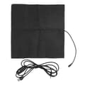 Heating Pad 30x30cm Adjustable Temperature Fast Heating Foldable USB DC 5V for Home Office