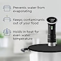 Pikkukuva 1 / 2: Sous Vide -tarkkuuskeitin Silikonikannut Sopivat 10,5 Tuuman Kattilaan Kevyt Tiivistys Eristävä Kansi Keittiötarvikkeet