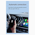 Pikkukuva 2 / 5: Langallinen langattomaksi Carplay & Android Auto AI Box 2 in 1 Mini Adapteri Plug and Play Dongle Nopea Yhteys 99 % Autoista
