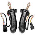 Pikkukuva 5 / 5: 2 kpl L+r 3 painiketta Kaivinkoneen joystick-kokoonpano Kahvavaihteet Doosan Dh Dx150 215 225 300 370-9c -malleihin