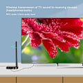 Miniatyrbillede 3 af 5: 50M 2.4G Trådløs Lyd Musik Transmitter og Receiver med 3.5mm R/L Trådløs Lyd Adapter til DVD TV Computer CD