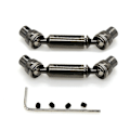 Miniatyrbillede 1 af 5: 2 stk. Metal Drivaksel CVD til D12 C14 C24 B14 B36 B24 MN D90 MN99S MN-90 RC Bil Opgraderingsdele Tilbehør