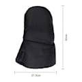 Miniatyrbillede 5 af 5: Piao Black 1 Par Stroller Handsker Universelle Barnevogn Håndmuffer, Frostsikre Barnevogns Vanter Vogn Handsker Gear Indkøbsvogn Håndvarmere Vandafvisende Vinte