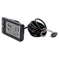 Miniatyrbillede 4 af 5: S866 Elektrisk Cykel Display LCD Meter 24V 36V 48V Elektrisk Scooter Kontrolpanel med SM Stik