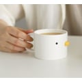 Miniatyrbillede 2 af 5: Sjov Kylling Kaffe Kop, Håndlavet Glaseret And Kande, Sikker Keramisk Mælk Latte Kopper