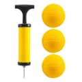 Roundnet Spelboll Utbytbar Tävlingsboll Mini Volleyboll 3-Pack med Pump