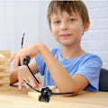 Miniatyrbillede 3 af 5: 2 Sæt Snurretop Launcher Sæt med Træksnor Mekanisme Blade Launcher Kamp Burst Snor Launcher Kamp Spil Legetøj til Børn