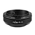 Pikkukuva 2 / 5: FOTGA Manuaalinen Objektiivin Soviterengas Alumiiniseoksesta Canon FD -objektiiville Fuji X-A5/X-A10/X-Pro1/X-Pro2/X-Pro3/X-E1/X-E2/X-E3/X-M1/X-T1/X-T2/X-T3 -kameroille