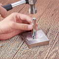 Miniatyrbillede 5 af 5: 6mm 1/4\" Pile Design Stempler Metal Punch Stempler Stemplingsværktøj - Elektrobelagt Hårdt Kulstofstål Værktøjer til at Stemple/Punch Metal Smykker Læder Træ