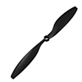 Miniatyrbilde 5 av 5: 4x 1045 10 tommers diameter 4,5 tommers stigning CW/CCW roterende propellerblader RC Quadcopter Prop