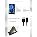 Pikkukuva 3 / 5: 3,5 tuuman IPS USB Mini-näyttö AIDA64 PC:n CPU:n, RAM:n, HDD:n tietojen seurantaan, tietokoneen lämpötilan näyttöön, Type-C-liitäntä, lisänäyttö