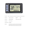 Miniatyrbilde 4 av 5: 2024 P3H LCD Display Måler Instrumentpanel 24V 36V 48V 60V El-sykkel Måler Display Panel for El-Scooter (6PIN)