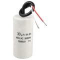 2-trådig kabel 30uF 450VAC 50/60Hz CBB60 Motorstart- och driftkondensator