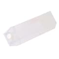 Milk Carton Water Bottle with Large Capacity, Leak-Proof Sealed Rectangular Transparent Cup Food Grade PP Plastic 500ML
