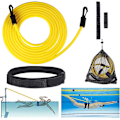 Miniatyrbild 2 av 5: Justerbar pool simning elastisk, 4M motstånd simning bälte, professionell vuxna barn simning elastisk, simning bälte, simning elastisk för träning
