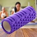 Miniatyrbild 4 av 5: Medium Density Round Foam Roller 10 x 30cm, Deep Tissue Massage Tools for Physical Therapy Massage, Help Back and Leg Muscle Recovery, Release Myofasc