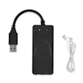 Miniatyrbillede 1 af 5: Faxmodem, USB2.0 56K Ekstern Modem Driver, Plug and Play USB Modem, Standard og Udvidet hos Instru-YuJia